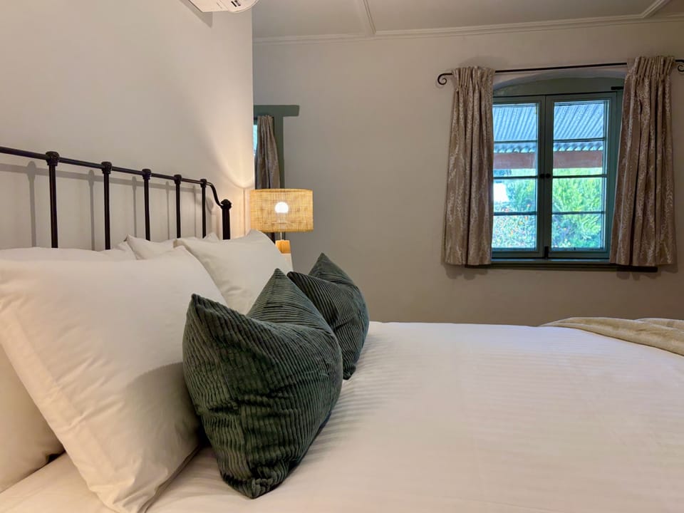 Image of the side of the bedroom in the Menge cottage.